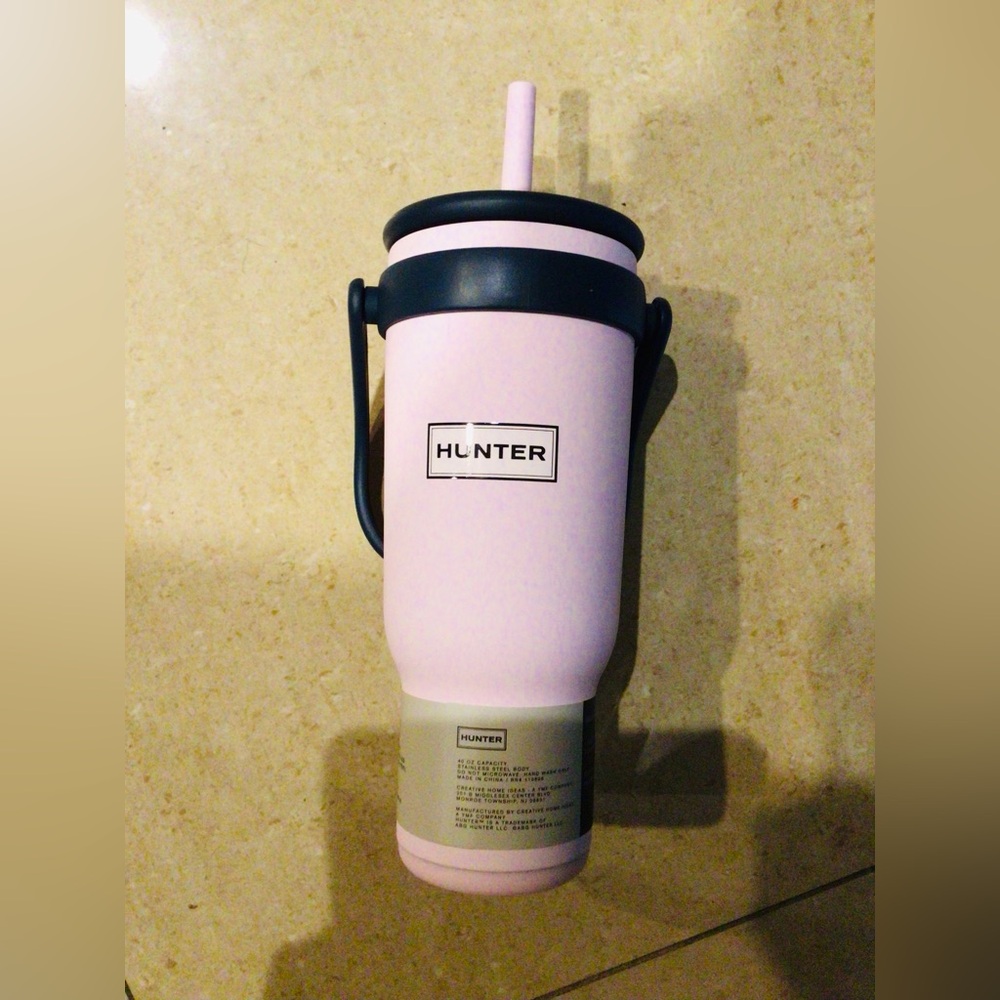 Hunter 40oz Pink Insulated Tumbler